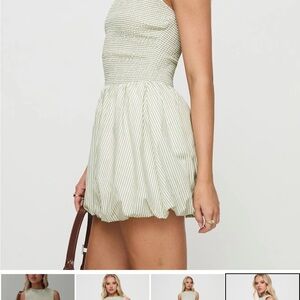 NWT Princess Polly Stylish Sage Mini Junior’s Dress Size 10